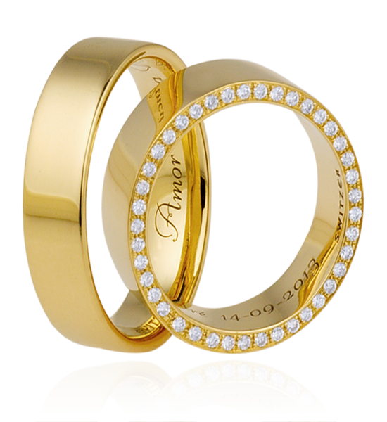 Alianças de casamento Devotion