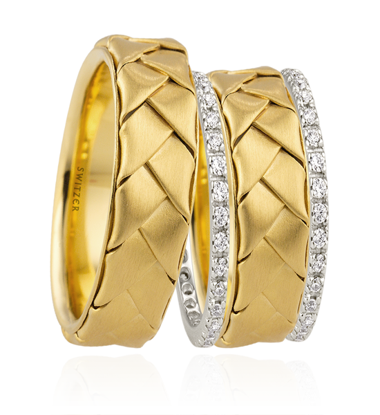 ○ Alianças de casamento Helene