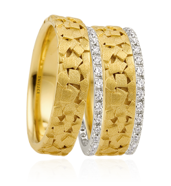 ○ Alianças de casamento Cleópatra